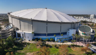 The Tampa Bay Rays are rounding third toward a 2026 return to Tropicana Field as dome repairs wrap up