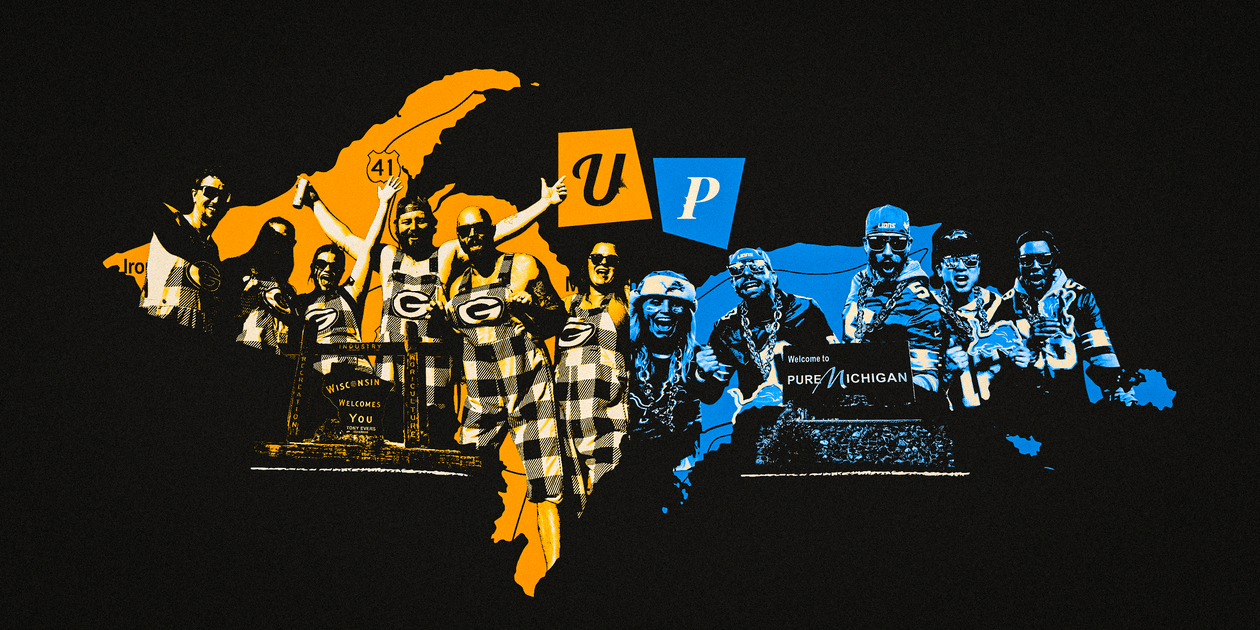 A journey to Michigan’s Upper Peninsula, where the Lions and Packers draw the lines