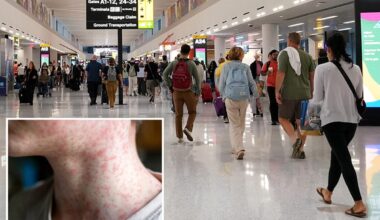 NJ issues health warning after passenger with measles travels through Newark airport