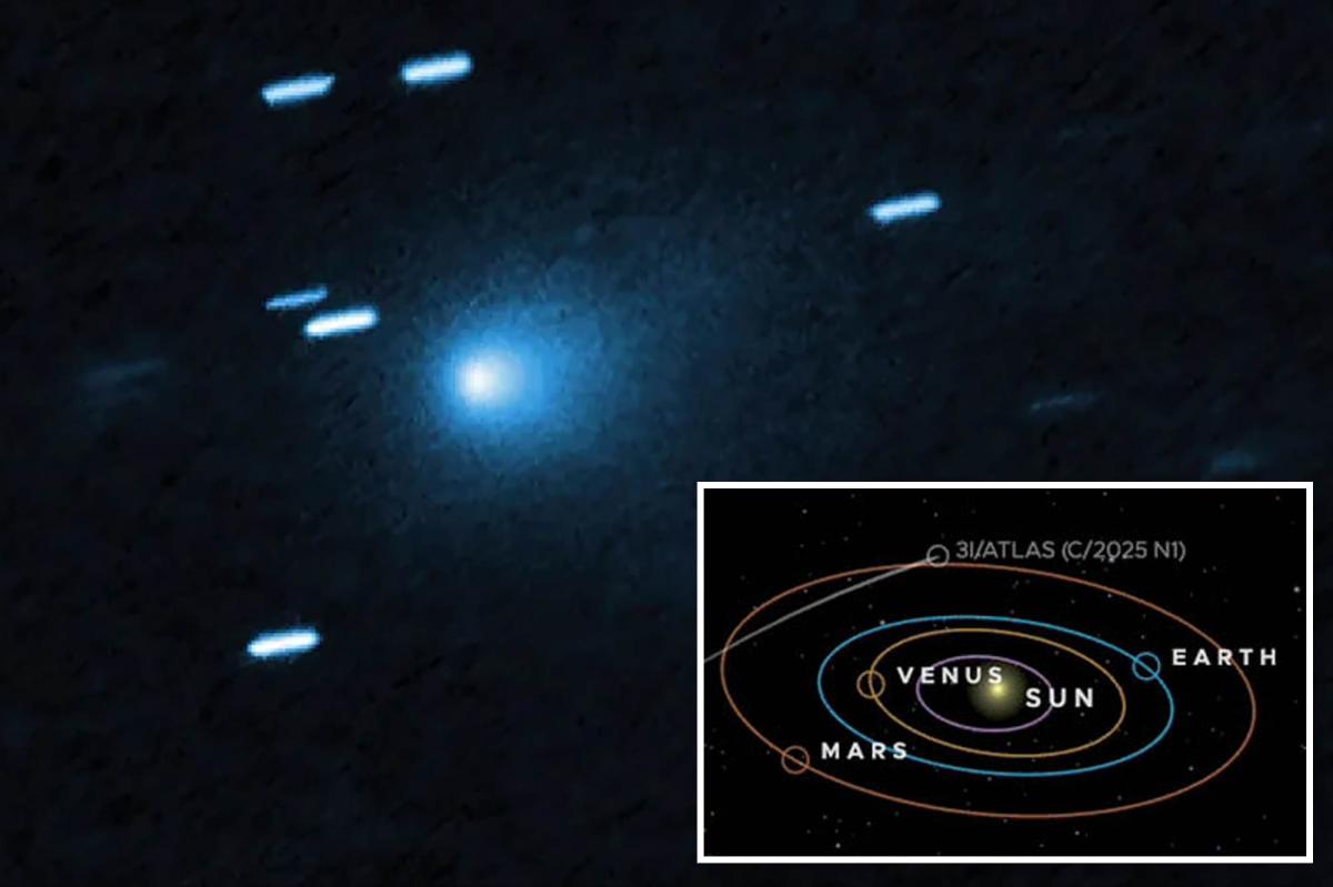 Manhattan-sized interstellar object 3I/ATLAS accelerates and turns bluer — possible signs of alien 'engine': Harvard scientist