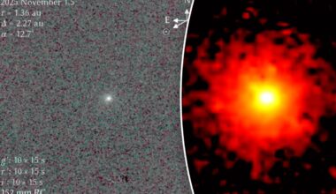 Comet 3I/ATLAS now visible from Earth with a small telescope