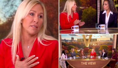 MTG stuns 'The View' hosts by breaking with Trump, calling for 'women of maturity' to unite