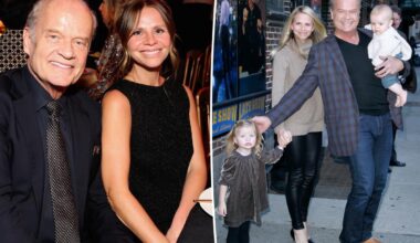 Kelsey Grammer reveals family reaction to his 8th baby at age 70