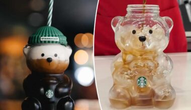 Starbucks forced to apologize over Bearista brawls as fans stake out stores for hours