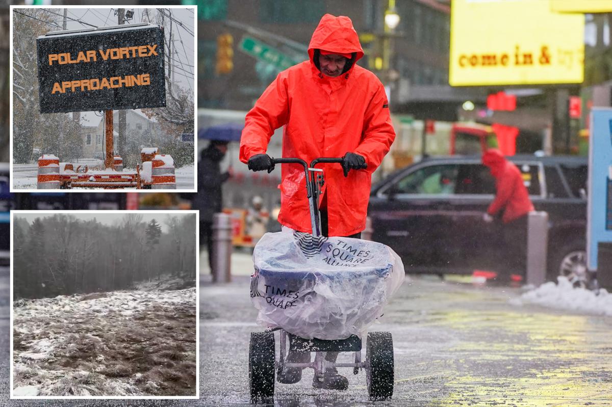 La Nina to bring polar vortex to NYC as East Coast braces for early taste of winter