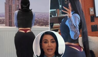 Kim Kardashian shocks with exposed thong on 'All’s Fair'