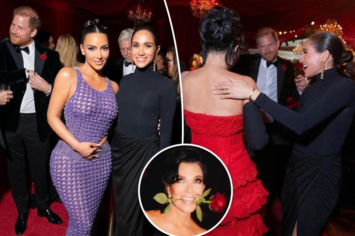 Kardashians 'annoyed' Meghan Markle, Prince Harry are 'overshadowing' Kris Jenner's birthday party