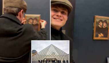 Louvre pranksters smuggle in fake painting weeks after $102M heist