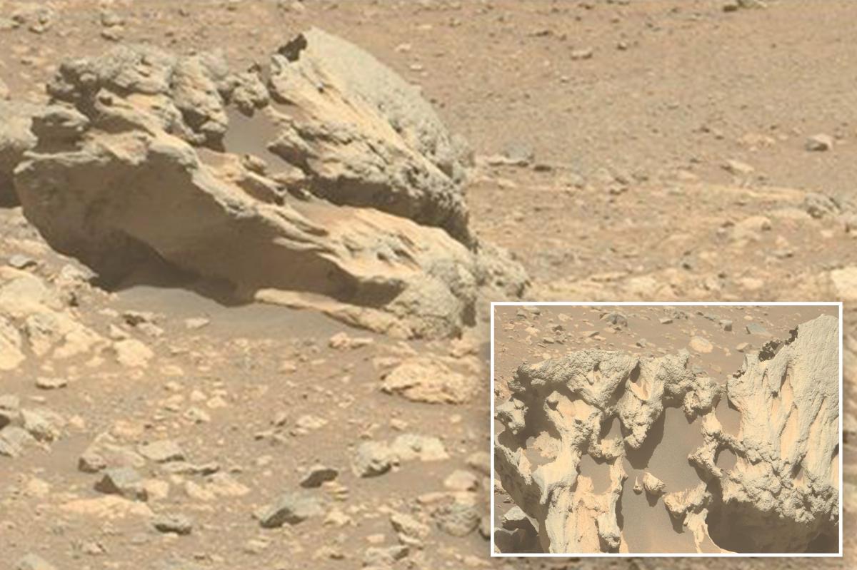 NASA discovers rock on Mars that shouldn't be there