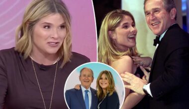 Jenna Bush Hager reveals dad George W. Bush said he doesn't watch her 'dumb show'