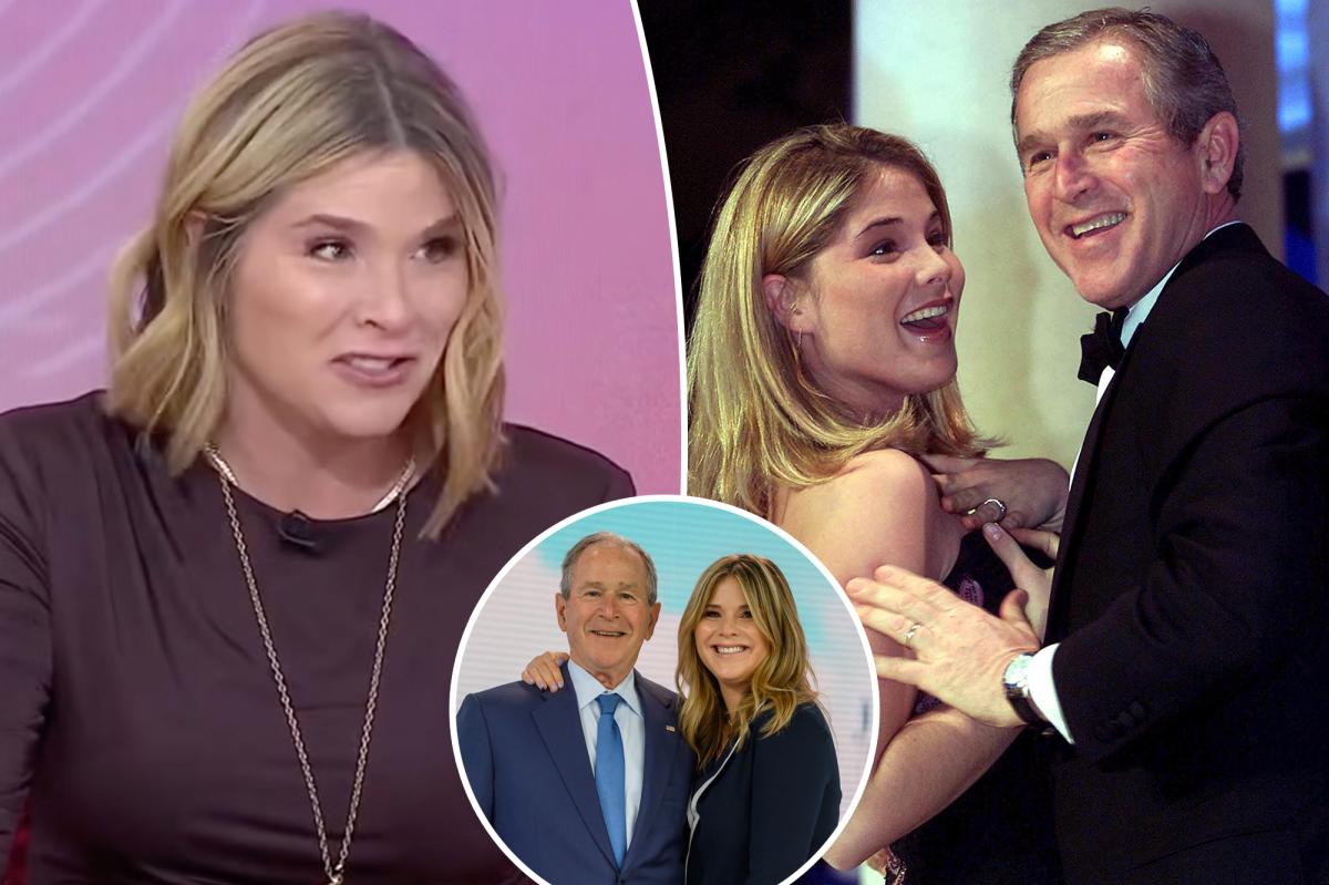 Jenna Bush Hager reveals dad George W. Bush said he doesn't watch her 'dumb show'
