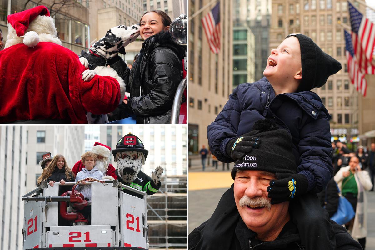 Family of fallen FDNY firefighters take over FAO Schwarz in annual holiday 'shopping spree'
