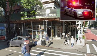 Deli worker in posh NYC nabe arrested for throwing knife at 'aggressive' intruder