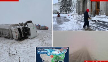 Severe lake-effect snow breaks Thanksgiving record, puts holiday travelers in danger