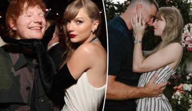 Ed Sheeran had long talk with Taylor Swift after Travis Kelce engagement