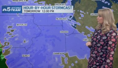 Winter storm warning for Chicago area. How much snow could fall? – NBC Chicago