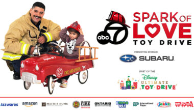 ABC7 Spark of Love Toy Drive 2025 - Help Southern California firefighters bring joy to children in need