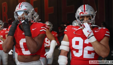 Sonny Styles and Caden Curry