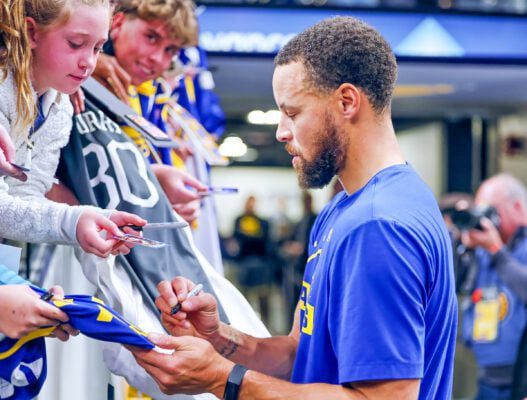 Golden State Warriors versus Indiana Pacers, 2025-26 NBA regular season, Gainbridge Fieldhouse, downtown Indianapolis, Indiana in November.