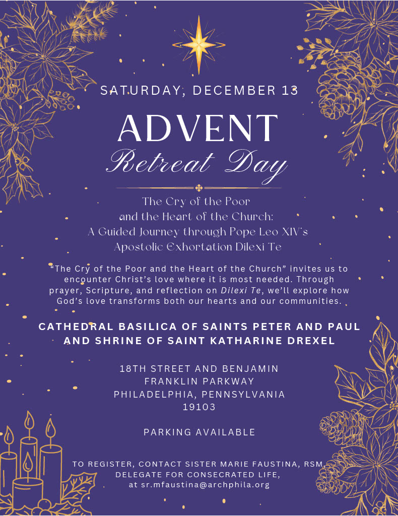 Cathedral to Hold Advent Retreat Day Dec. 13