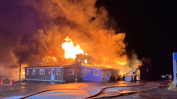 Fire destroys Fredericton auto parts business
