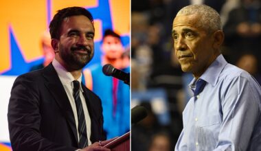 Obama calls NYC mayoral frontrunner Zohran Mamdani ahead of Tuesday election