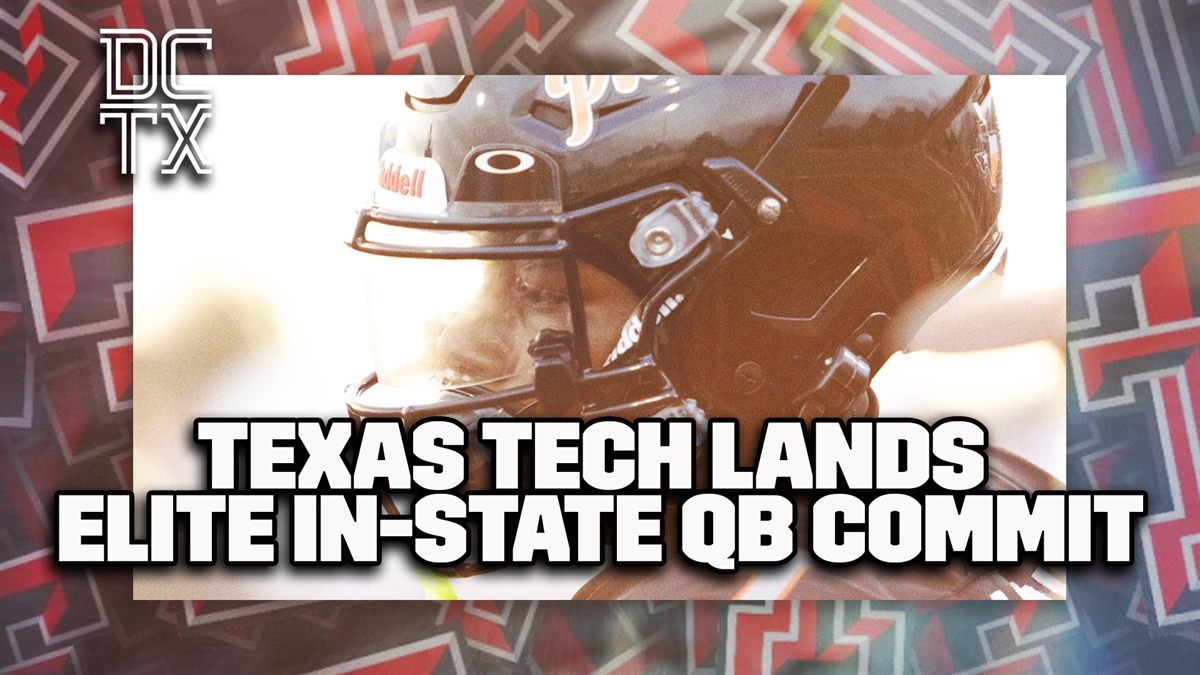 Texas Tech Lands Offensive Cornerstone in 2027 QB Kavian Bryant