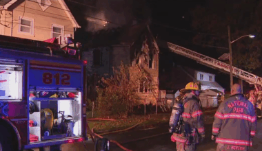 Crews battle heavy flames at National Park, NJ house fire