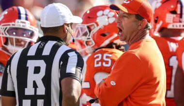 Clemson fined by ACC for Dabo Swinney criticism of officials