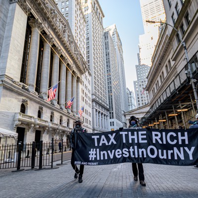 New poll shows that taxing the rich is very popular