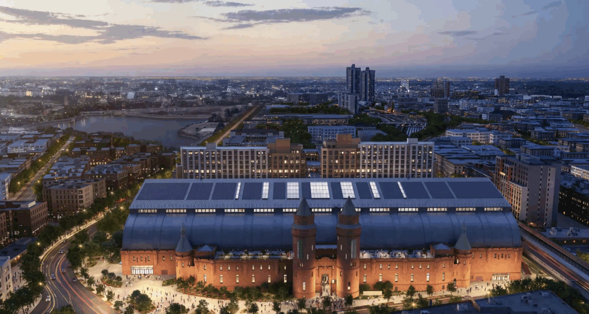 See Renderings of the Reimagined Kingsbridge Armory Military Facility in NYC