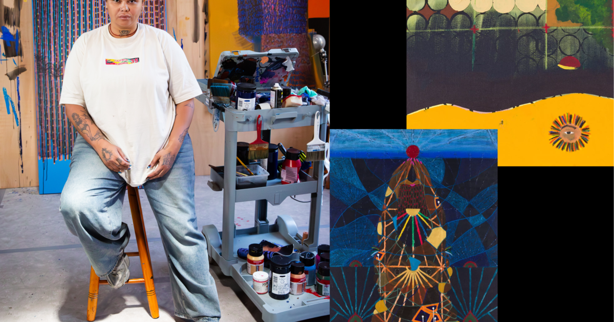 Painter Agrade Camíz Captures the Beauty and Brutality of Life in Rio de Janeiro