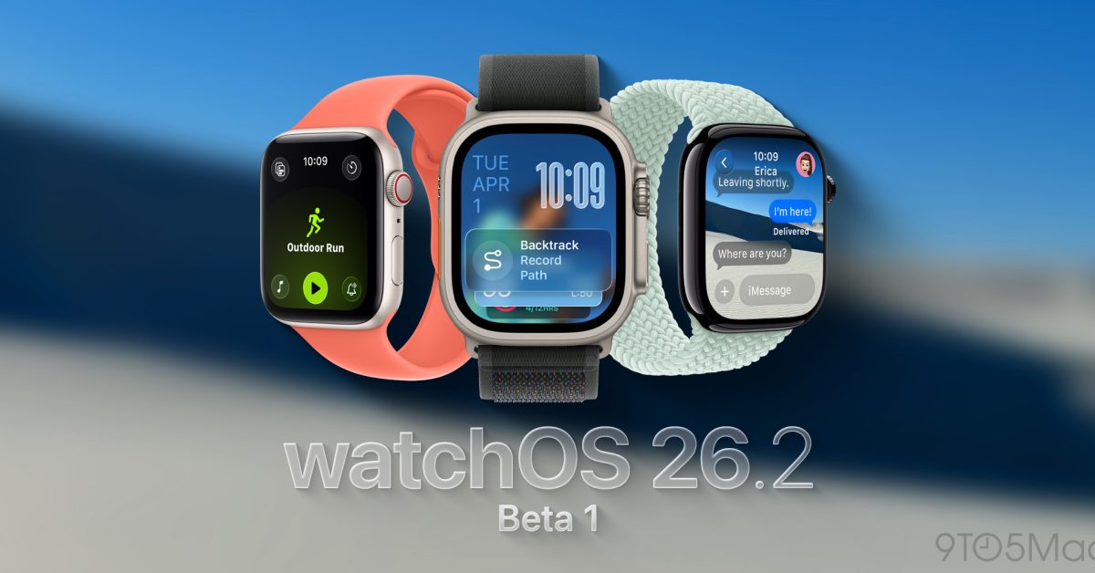 watchOS 26.2 beta 1 and more Apple betas available now