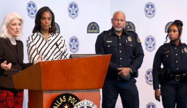 Dallas police announce over 500 arrests last month during domestic violence operation
