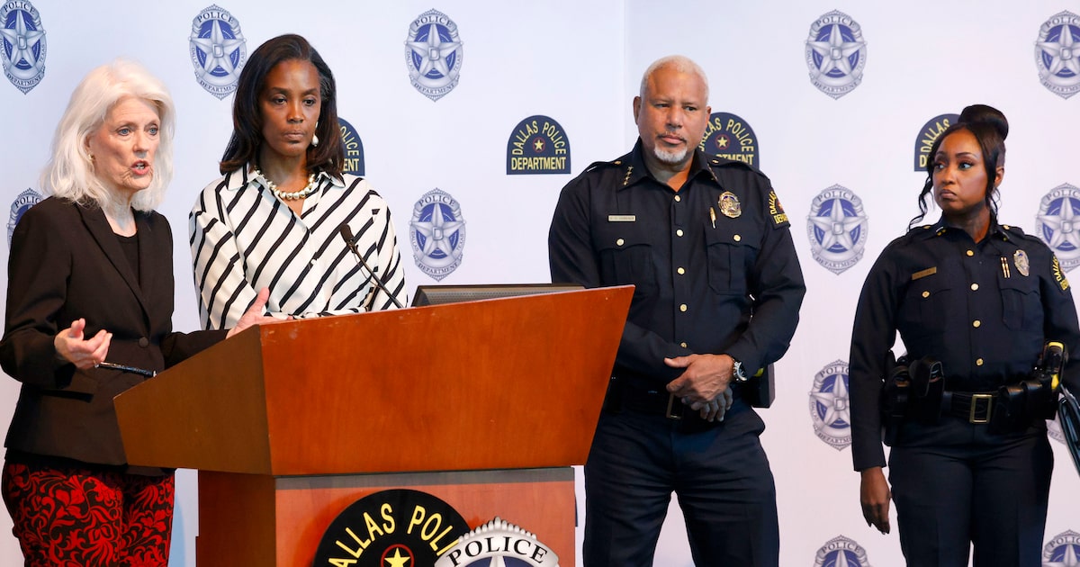 Dallas police announce over 500 arrests last month during domestic violence operation