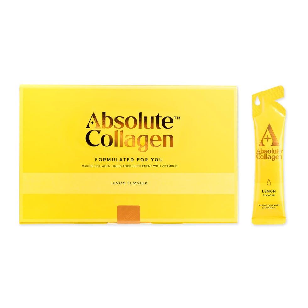 Absolute Collagen Marine Liquid Collagen Supplement for Women | New Lemon Flavour, Supports Hair, Nail & Skin Health, 8000mg of Hydrolysed Collagen per Sachet, Vitamin C | 14 Sachets Absolute Collagen Marine Liquid Collagen Supplement for Women | New Lemon Flavour, Supports Hair, Nail & Skin Health, 8000mg of Hydrolysed Collagen per Sachet, Vitamin C | 14 Sachets
