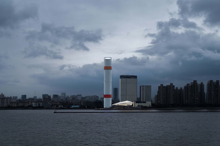 Baoshan Long Beach Winder Tower Complex / DLR Group - Exterior Photography, Cityscape