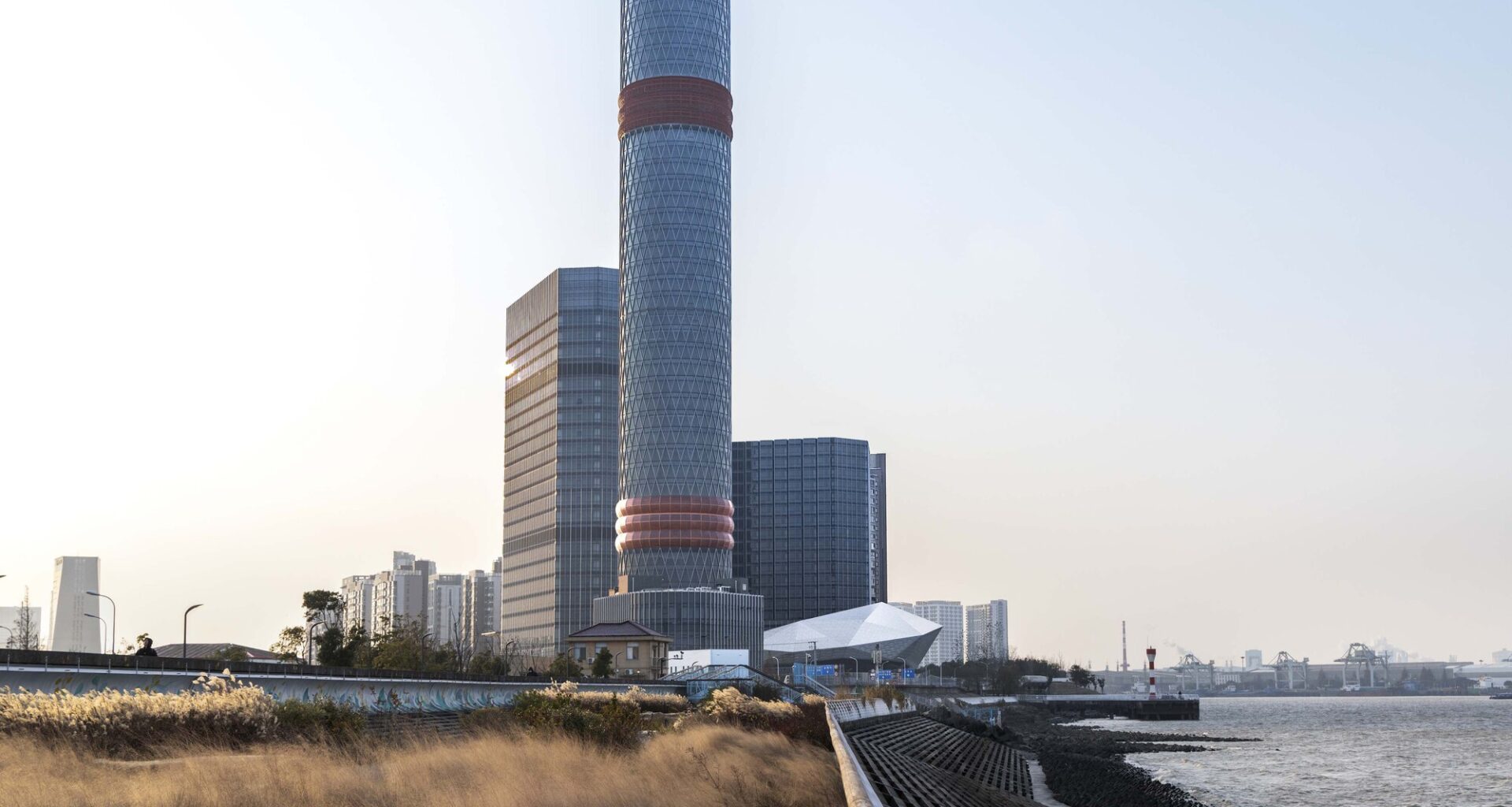 Baoshan Long Beach Winder Tower Complex / DLR Group