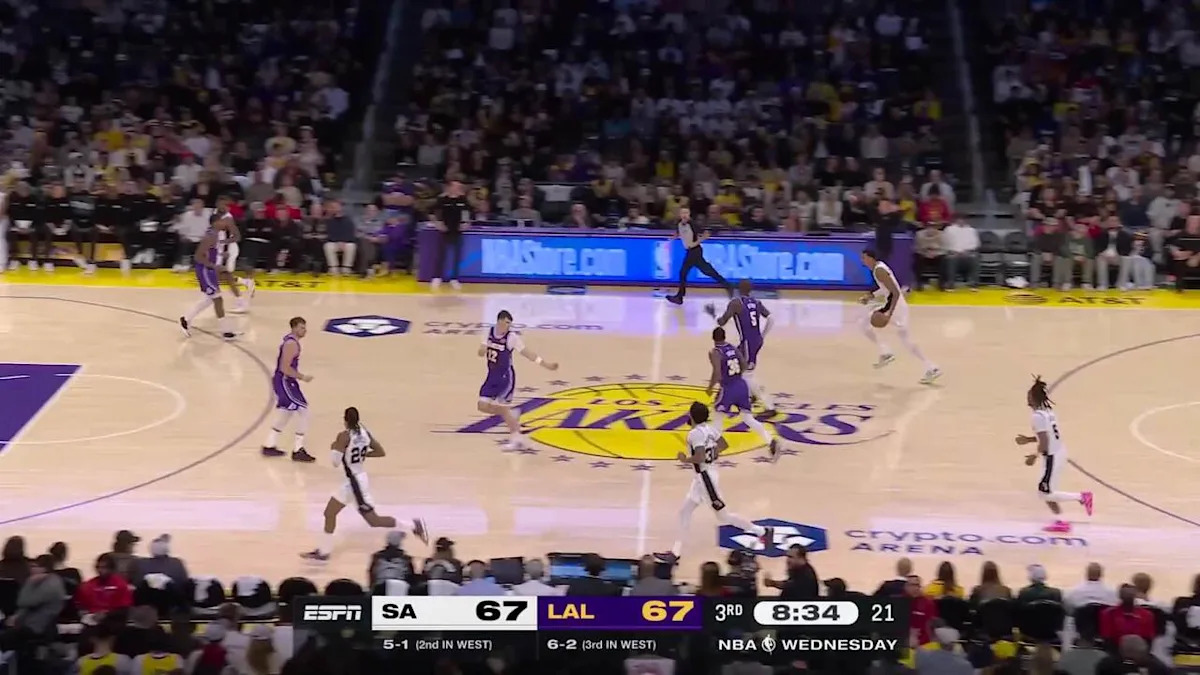 Los Angeles Lakers vs. Golden State Warriors - Game Highlights