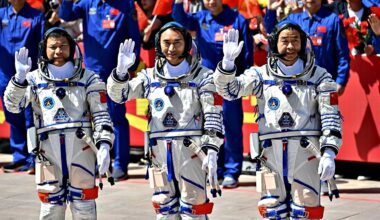 Chinese astronauts stranded at Tiangong space station after debris strike
