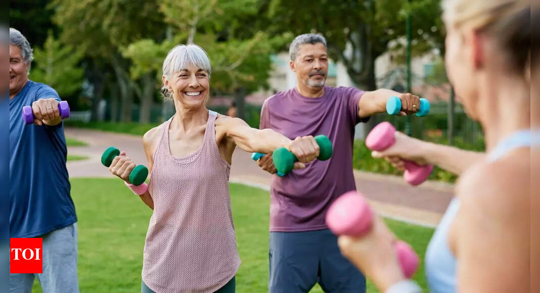 5 effective dumbbell exercises for older adults to build strength, improve balance, and prevent falls |