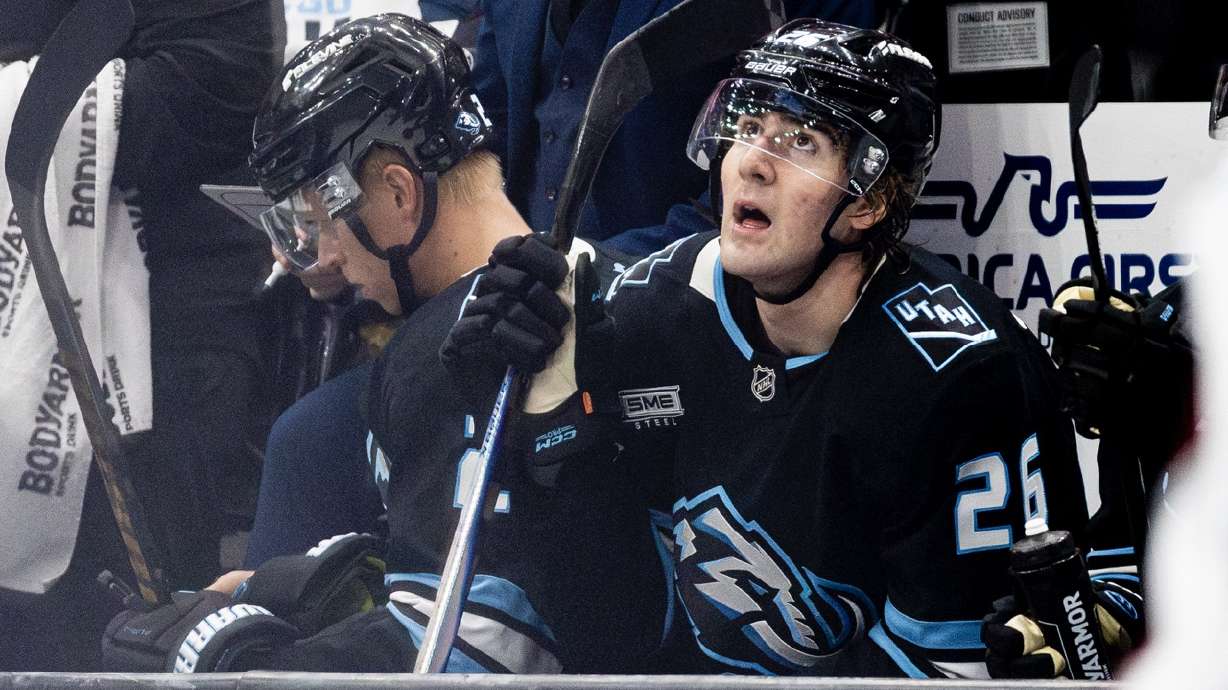 'I just play my game': Utah Mammoth rookie Dmitri Simashev blazing his own NHL trail