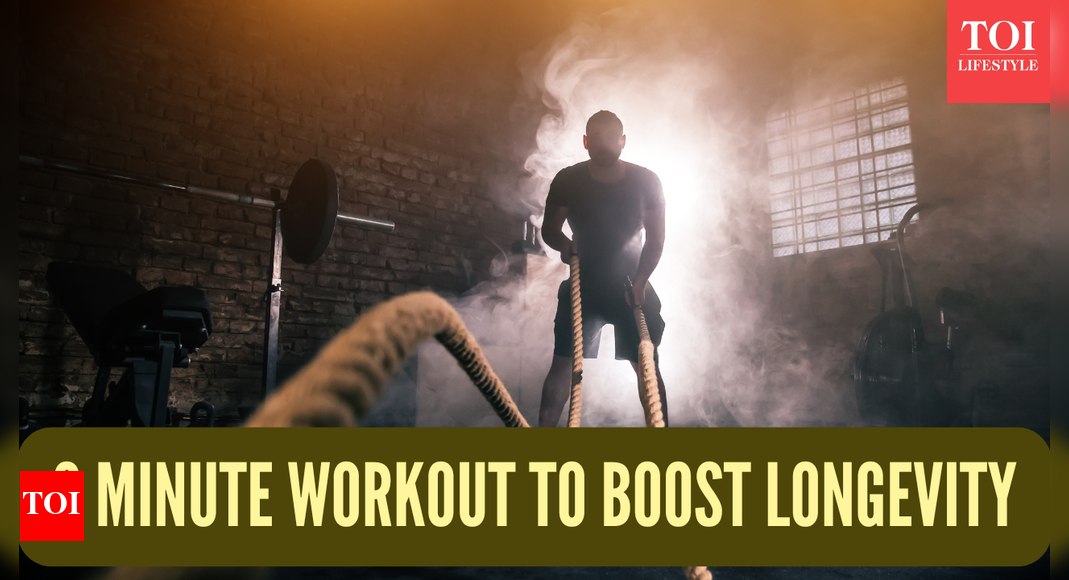 Skip the treadmill! This 8-minute workout boosts longevity more than an hour of cardio