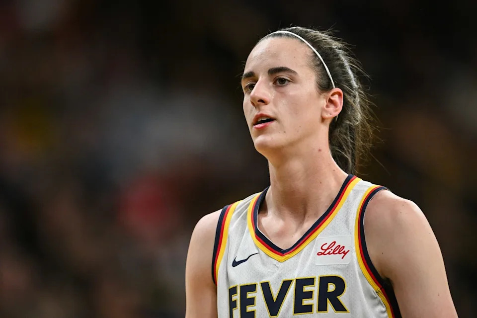 Indiana Fever guard Caitlin Clark.Jeffrey Becker-Imagn Images