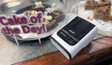 I invested in a portable label printer, and it's already paying off for my office