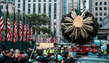Rockefeller Center Christmas tree arrives in Manhattan, kicking off New York's holiday season