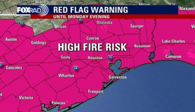 Houston weather: Fire and Freeze Warnings for Southeast Texas