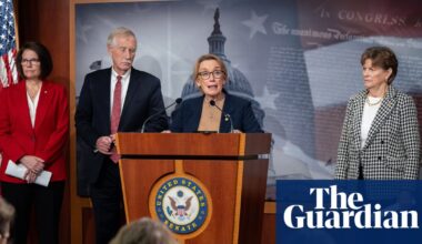Senate advances funding bill to end longest-ever US government shutdown | US news