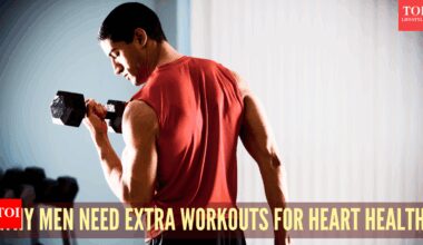 Why do men need more exercise than women to reduce heart disease risk