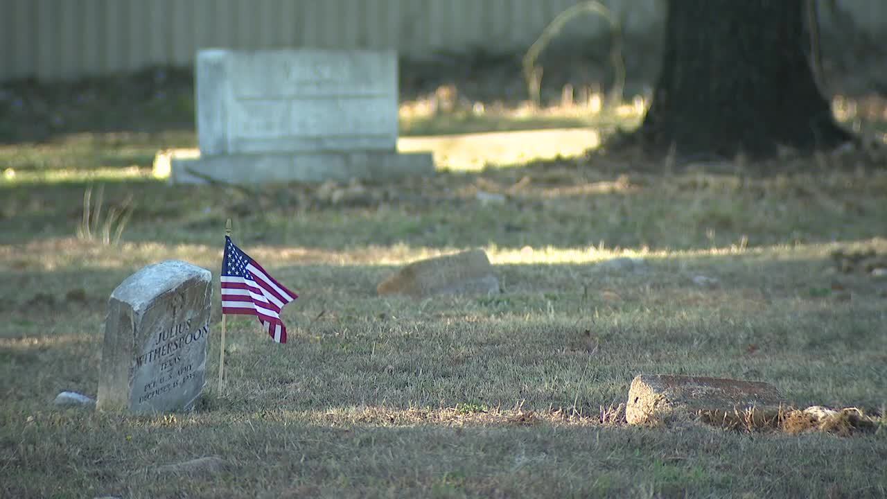Historic Black cemetery in Haltom City restored in time for Veterans Day
